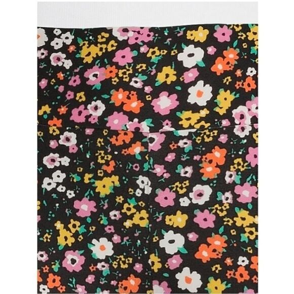 Women's Junior’s Soft Printed Sueded Ankle Leggings Size M - Picture 5 of 5